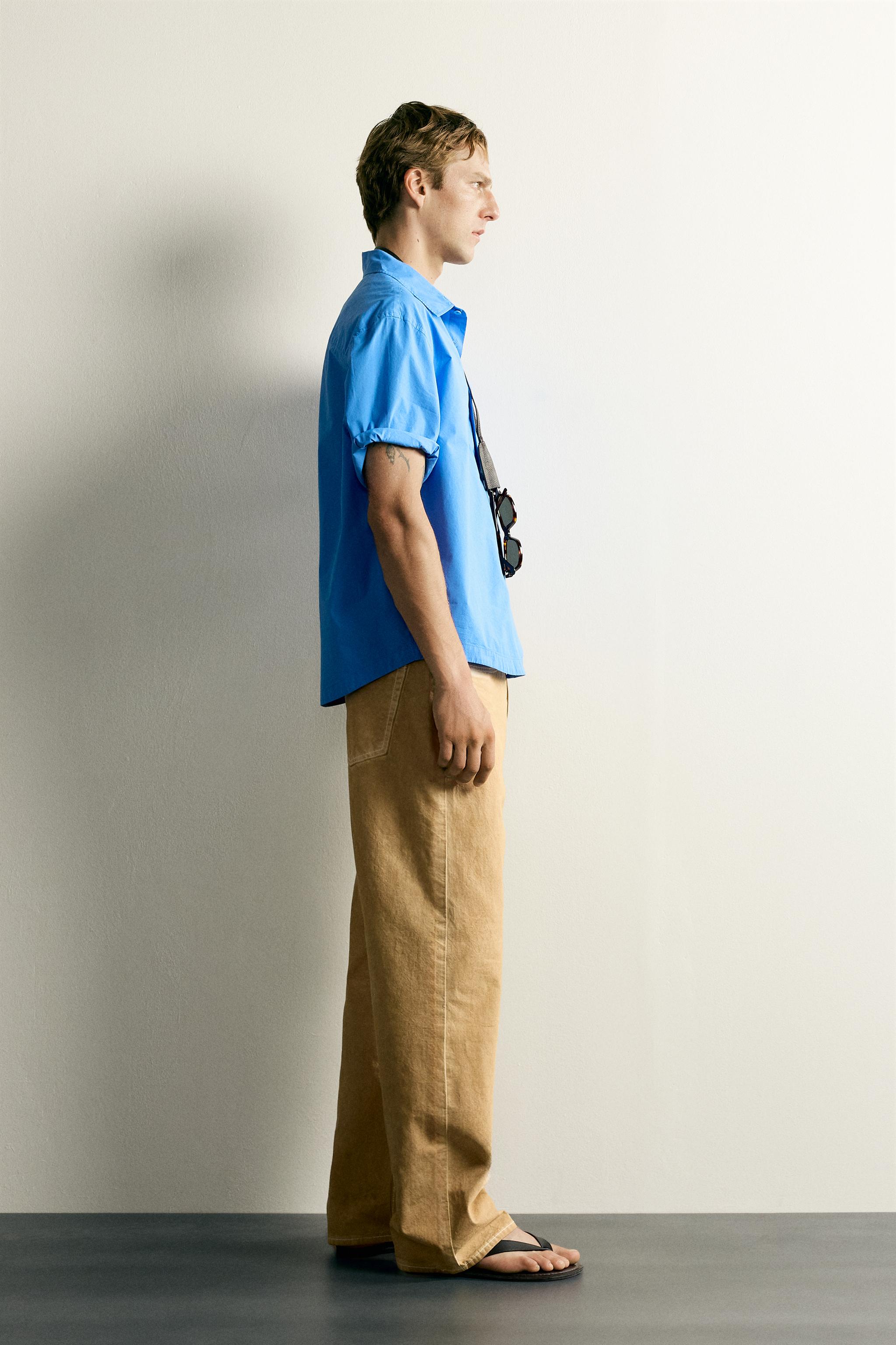 RELAXED FIT POPLIN SHIRT